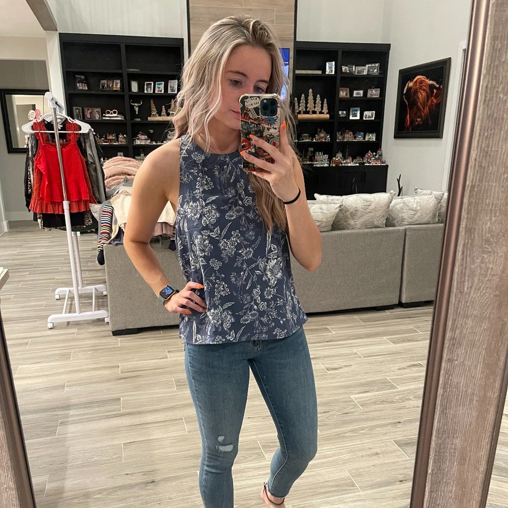 Forever 21 Floral Tank